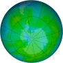 Antarctic Ozone 2009-12-24